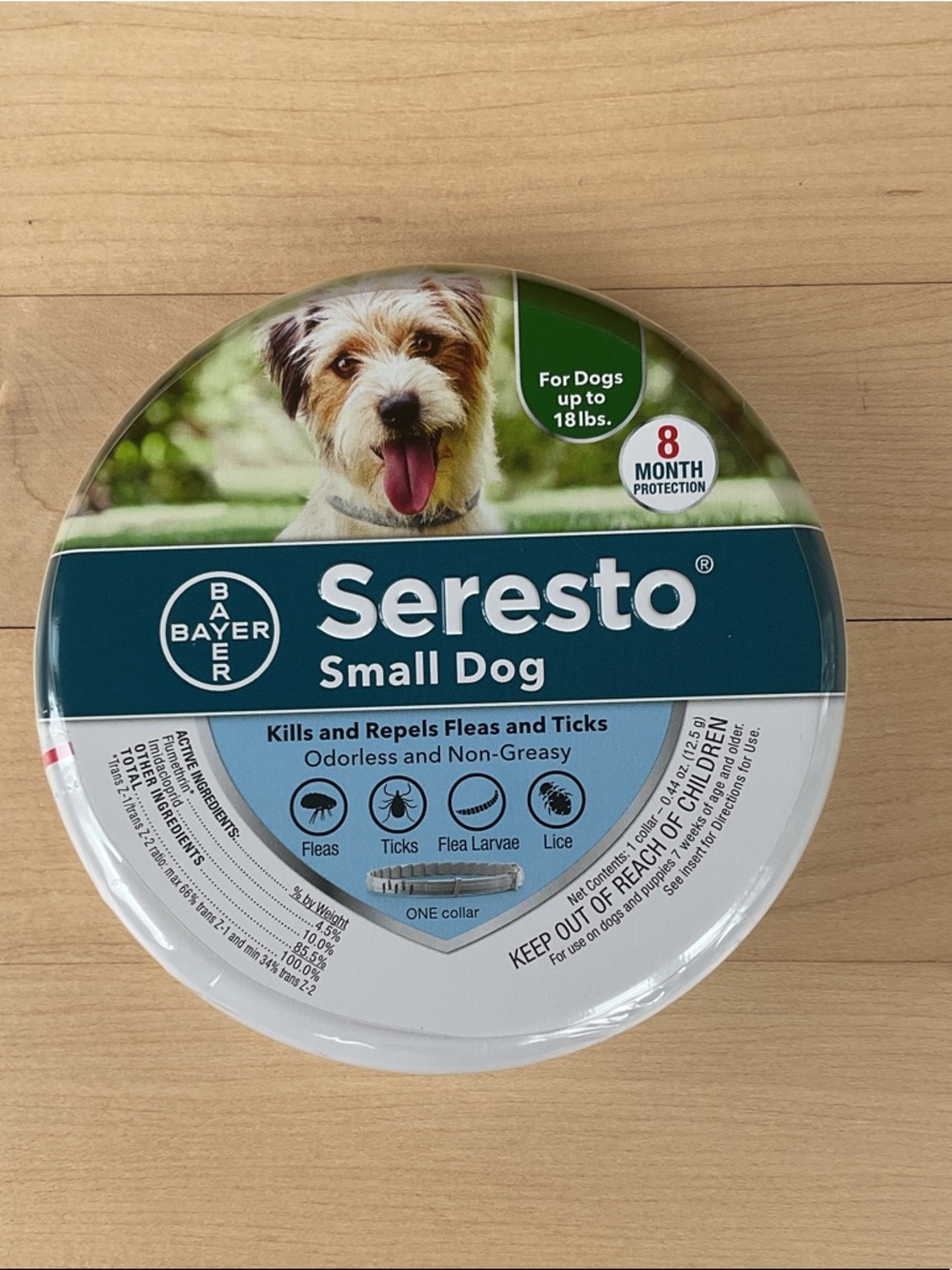Seresto Small Dog Flea & Tick Collar